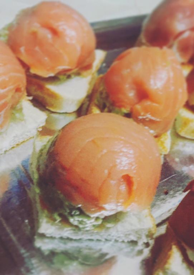 Una foto de Bombitas de salmón
