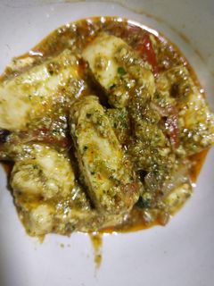 পনির হরিয়ালি(paneer hariyali recipe in Bengali রেসিপির প্রধান ছবি
