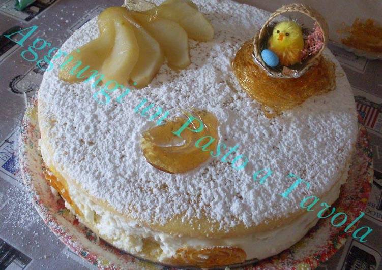 Simple Way to Prepare Fatto in casa Torta ricotta e pere senza glutine e km. 0