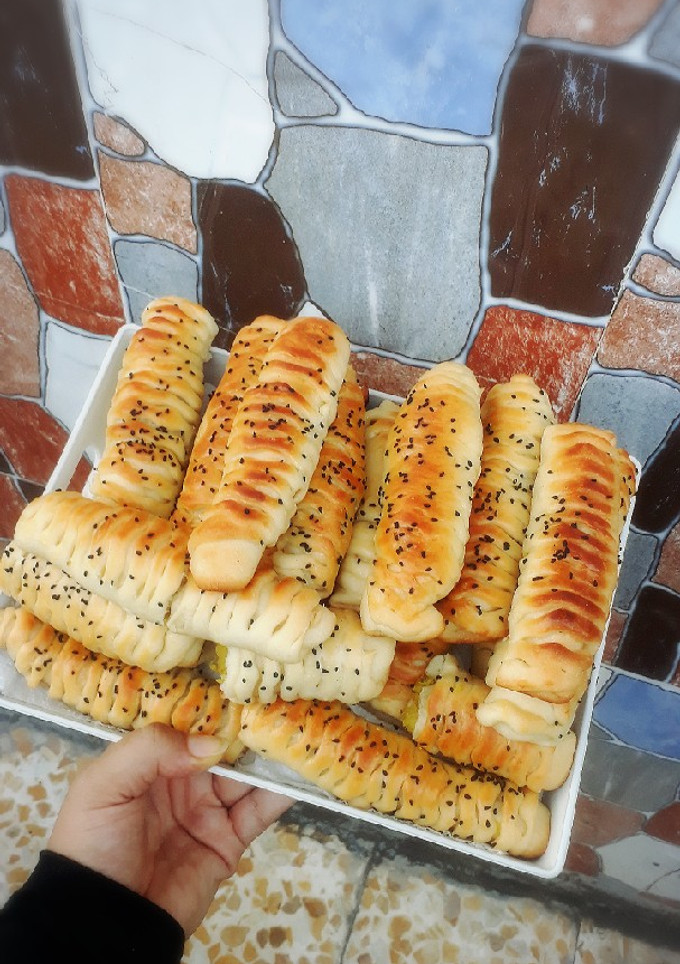 صورة لوصفة فطائر البطاطا