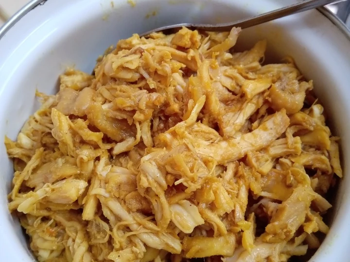 Cara Gampang Menyiapkan Resep Tumis ayam suwir untuk isian roti/panada/pao dll yang Lezat Sekali Anti Ribet, Bisa Manjain Lidah