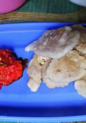 Foto resep Cireng simpel cocol sambel goreng