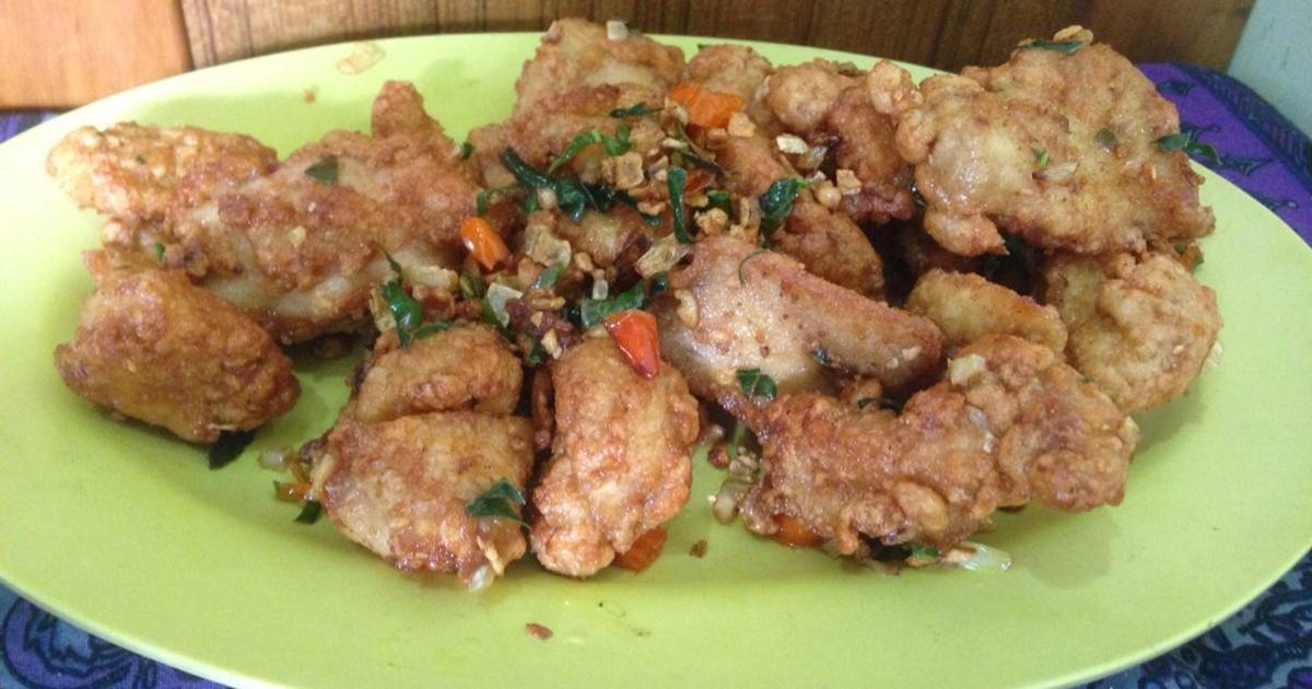 Resep Ayam cabe garam enak oleh rifkah Cookpad