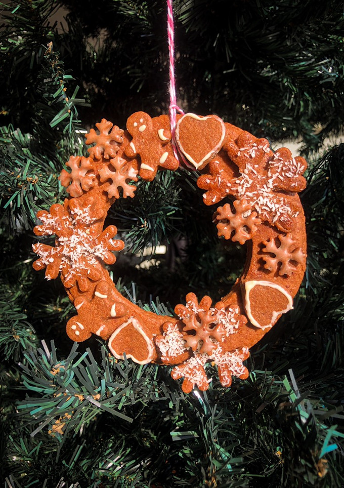 Una foto de Galleta de mantequilla de chocolate para Navidad
