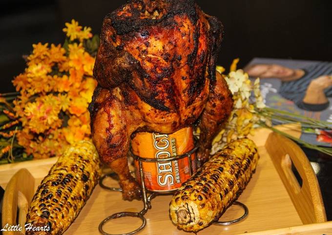 BBQ Beer Can Chicken