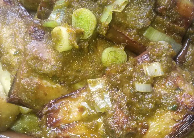 Terong Grill balado cabe hijau