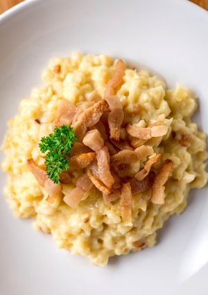 Juhtúrós sztrapacska recept 2 recept fotója