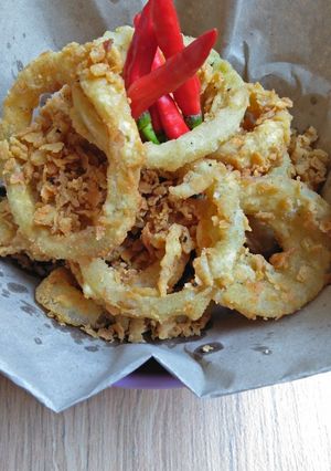 Foto resep Crispy Onion Rings
