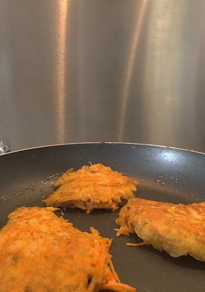Une photo de Galettes de carotte