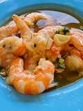 Langostinos al ajillo