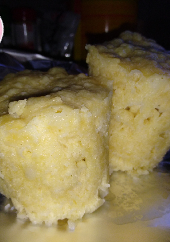 Una foto de Mug cake de aceite de oliva