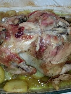 صورة لوصفة فراخ محشية رز بالكاري والزبيب 🐔