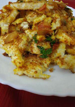 A picture of Masala bread.