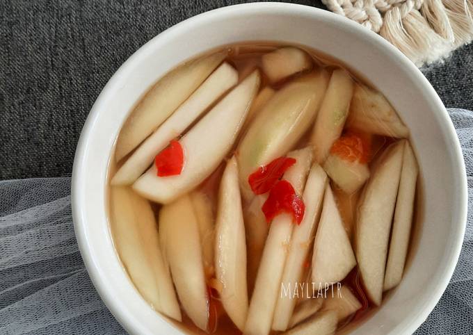 Ternyata begini lho! Resep memasak Asinan Mangga Muda yang lezat