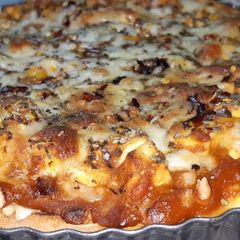 A picture of Paneer corn cheese burst pizza.