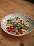 Tomato Salmon Tuscan Style
