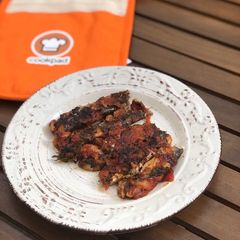 A picture of Leftover sardines... transformed.