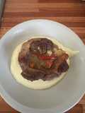 Ossobuco al horno con puré