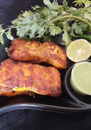 A picture of Basa fish fry.