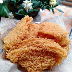 A picture of #kremesan bersarang tanpa santan.