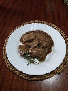 Una foto de Solomillo de cerdo en salsa de champiñón