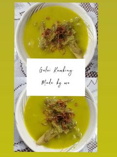Foto resep Gulai Kambing kuah santan