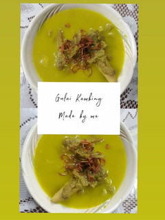 Foto resep Gulai Kambing kuah santan