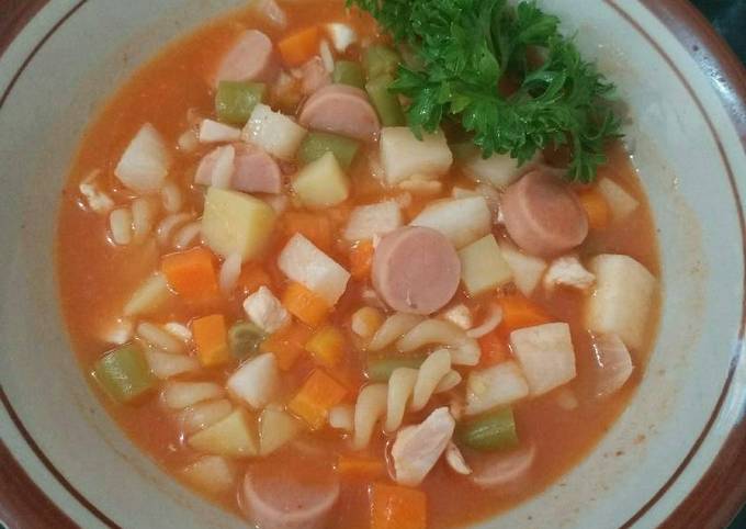 Soup merah mempesona