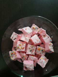 عکسی از دستور مارشمالو یا پف پفی