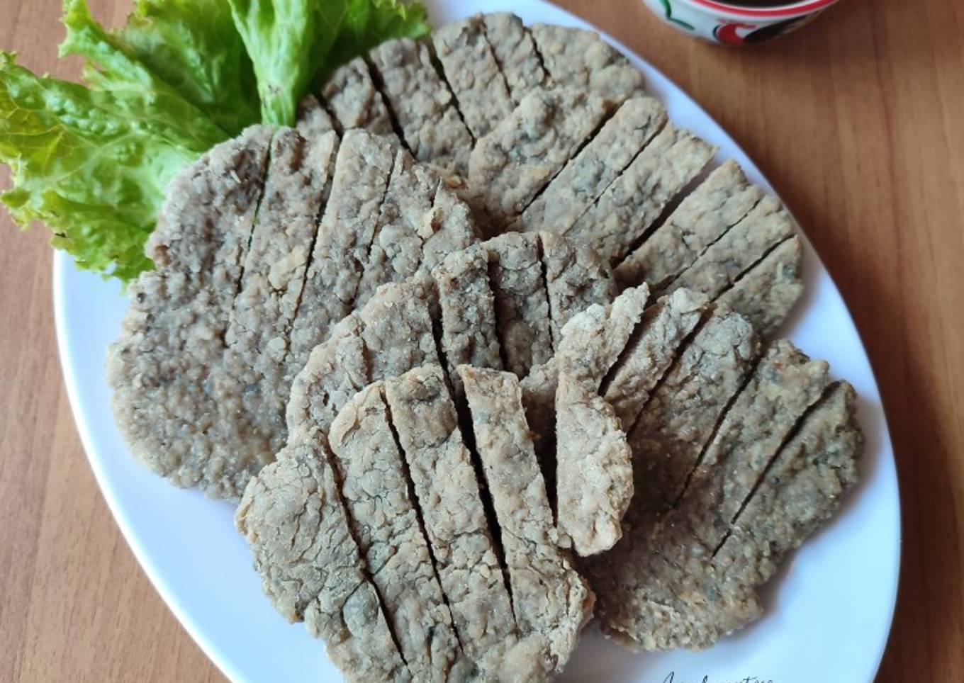Pempek Crispy (kulit ikan tenggiri)