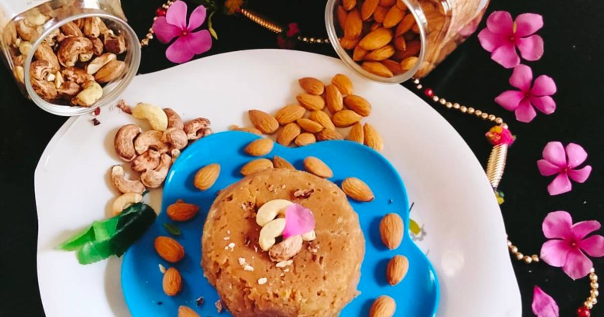 Badam halwa (Instant badam halwa Recipe by Jyoti Prakash Assudani Cookpad