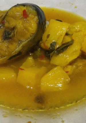 Foto resep Pindang Patin With Nanas+kemangi lemak Nian