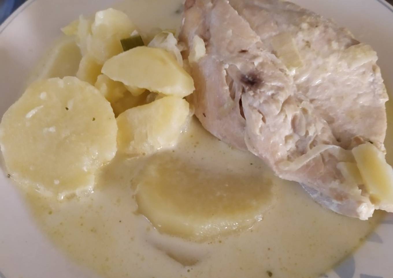 Pollo a la crema