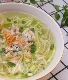 thịt cua nấu canh