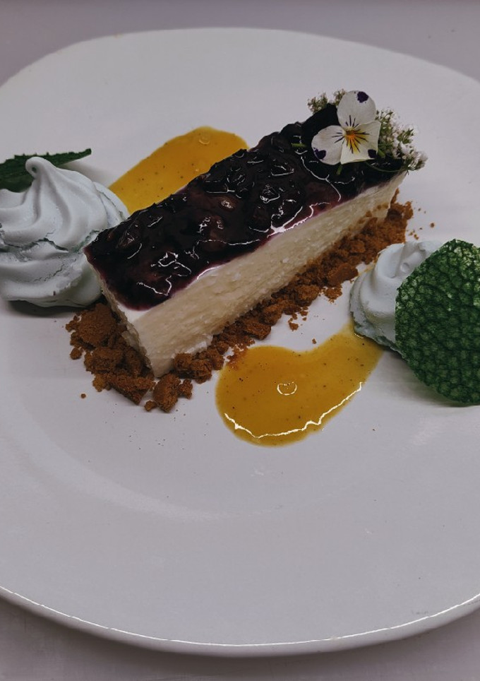 Una foto de Panna Cotta de Coco al estilo David Antonio