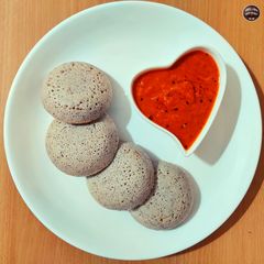 A picture of Healthy Millet Idly.