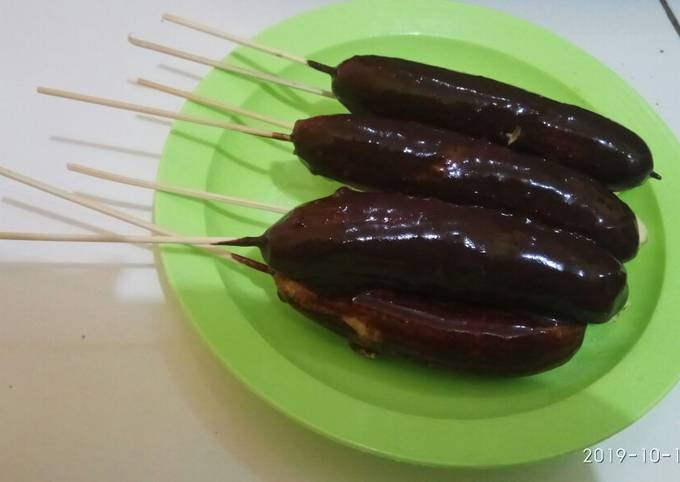 Resep Es pisang coklat Anti Gagal