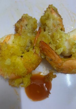 Hình của món Tôm chiên xù.
