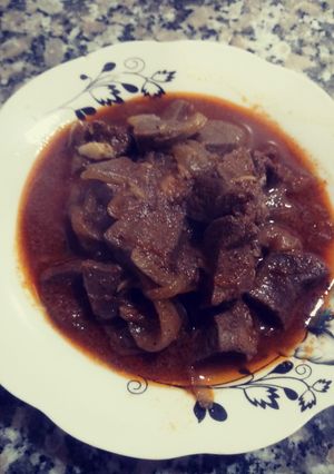 صورة لوصفة شرموله كبده خروف