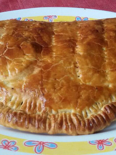 Una foto de Empanada de carne y berenjenas