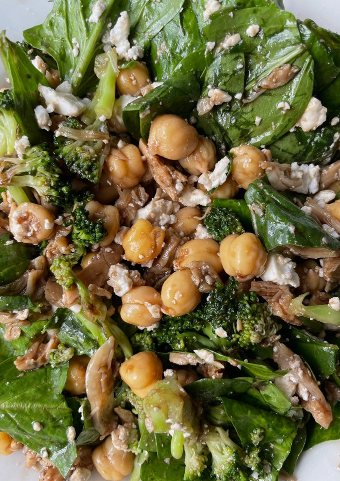 Una foto de Bowl de garbanzos
