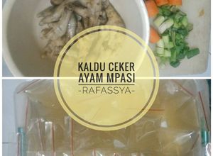 Foto resep Kaldu ceker ayam mpasi - hasil banyak & kental