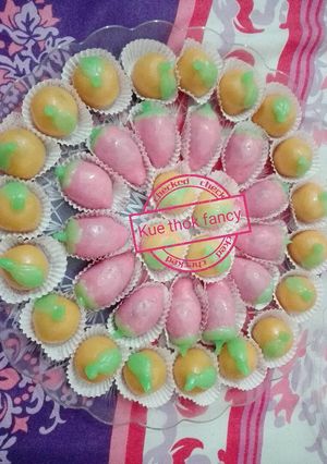 Foto resep Kue thok /kue ku /ang ku kueh fancy kenyal