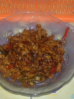 Foto resep Oseng tempe kering kecap pedas