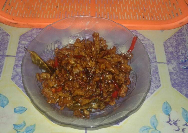 Resep masakan Oseng tempe kering kecap pedas | Resep Membuat Oseng tempe kering kecap pedas Yang Bikin Ngiler