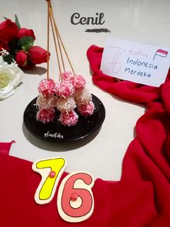 Foto resep Cenil Merah Putih