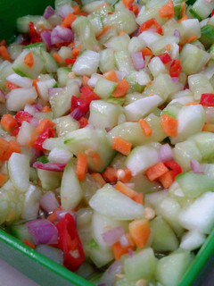 Foto resep Acar timun wortel mentah