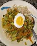Fideos al estilo ramen