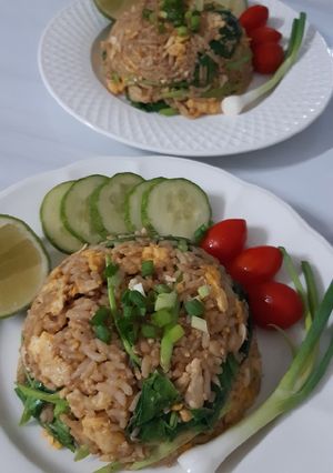 รูปของ "ข้าวผัดไข่โบราณ / ข้าวผัดซีอิ๊ว" 🍳🍚