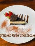 Unbaked Oreo Cheesecake
